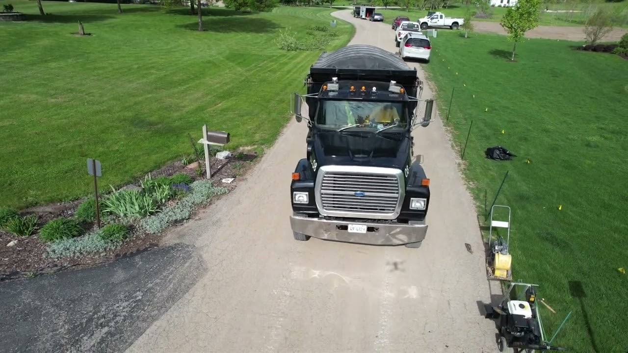 New Driveway | Asphalt Paving Process (Sub base prep to asphalt installation)