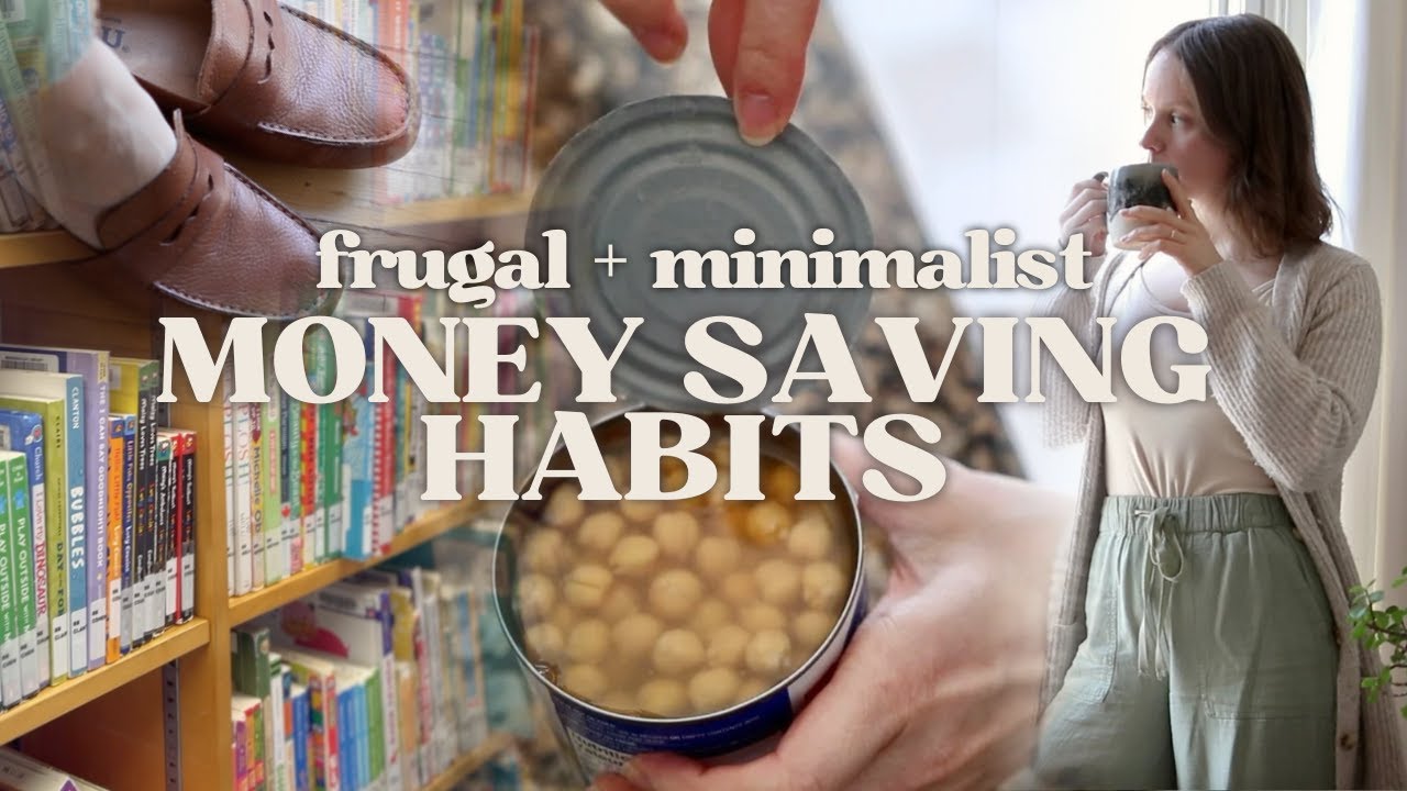 20 Frugal MONEY SAVING Habits (Live Minimally + Save Money)