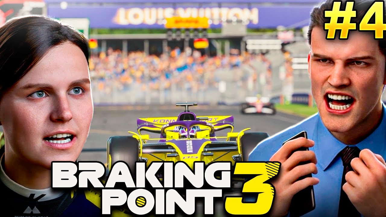 F1 25 - BRAKING POINT 3 - DEVON BUTLER E CALLIE MAYER ESTÃO PERTO DE ROMPER RELAÇÕES! - EP 04