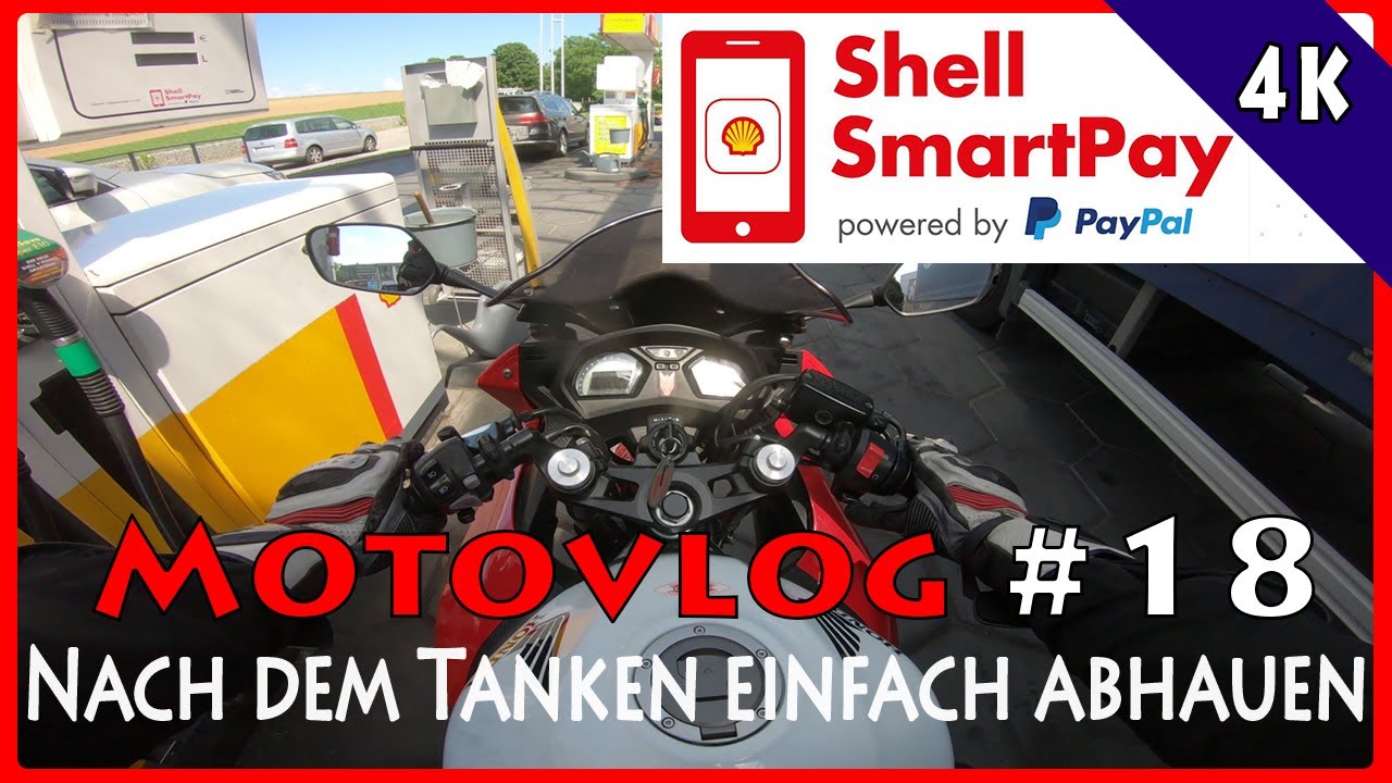 Tanken und abhauen - Shell Smart Pay | Motovlog #18