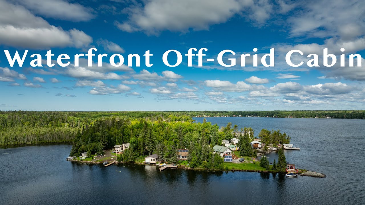 Waterfront Off-Grid Cabin For Sale | Red Rock Lake, Whiteshell Provincial Park