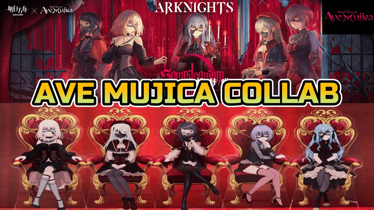 Arknights x BanG Dream! Ave Mujica Evento Collab