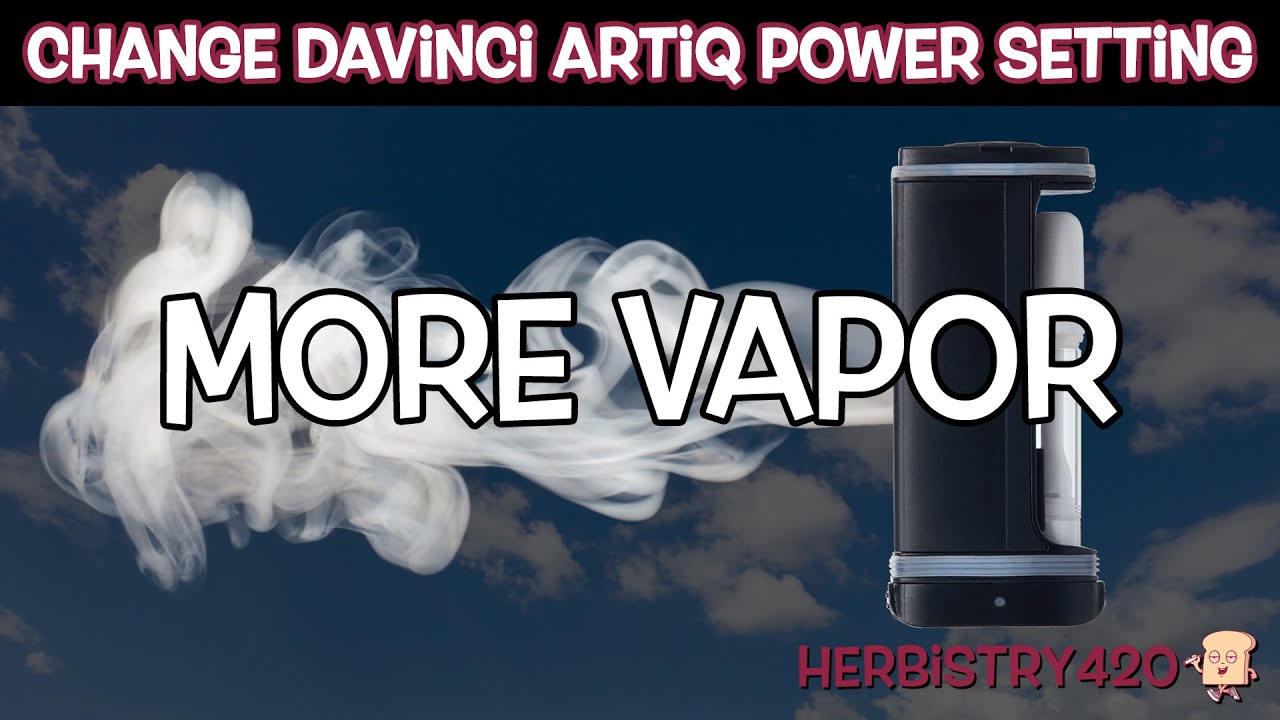 Как изменить настройку питания/напряжения DaVinci Artiq | Быстрый совет | Гербистика420