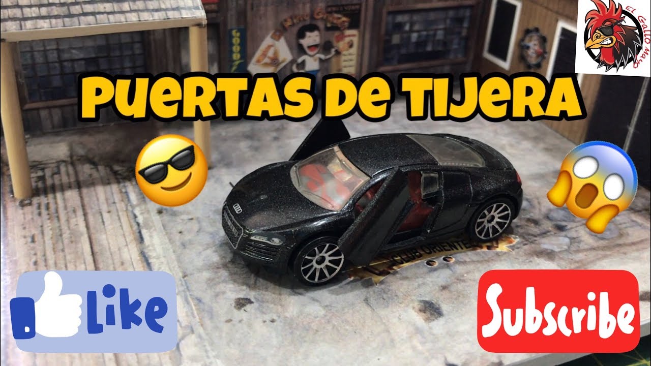 COMO HACER PUERTAS DE TIJERA-EL GALLO MAYO