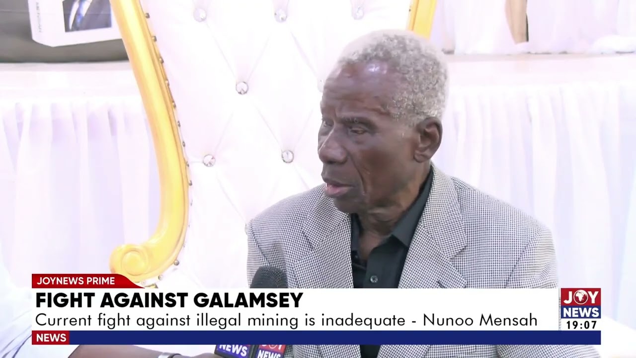 Fight against galamsey: Current fight against illegal mining is inadequate - Nunoo Mensah.