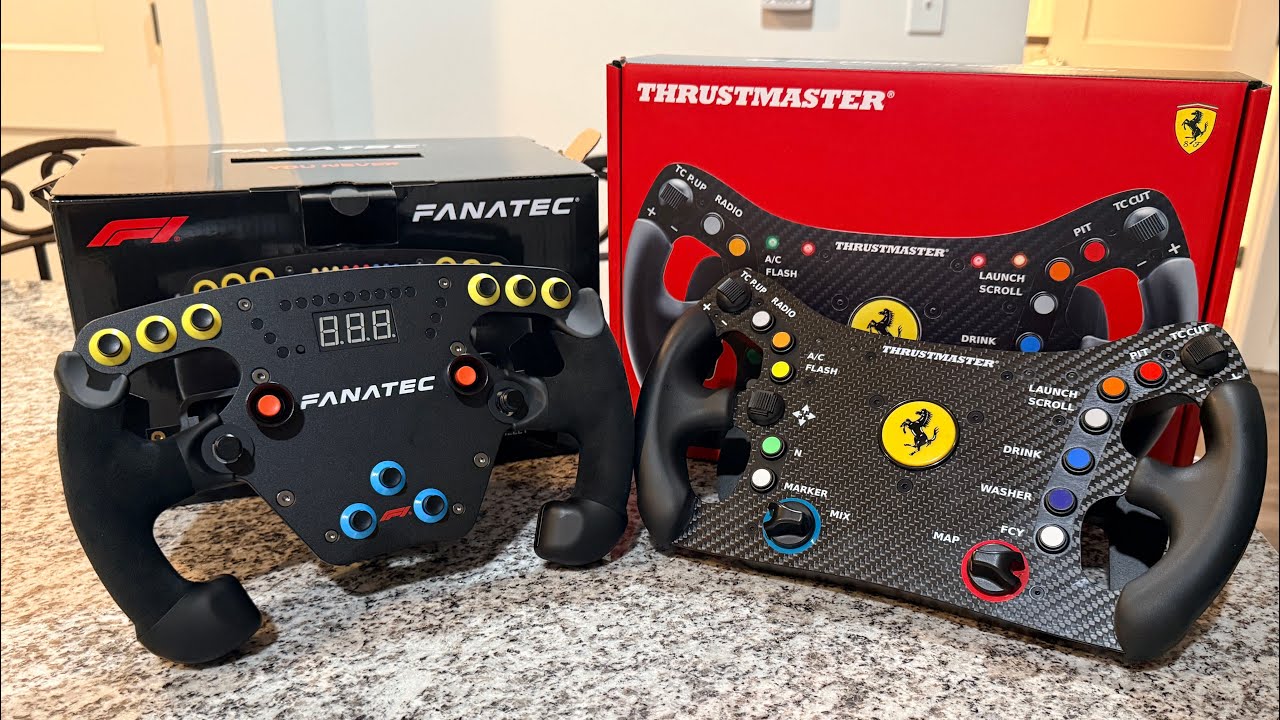 Розпаковочка FANATEC  Sim Racing ClubSport Steering Wheel F1 Esports V2 Розігрується штурвал 😉