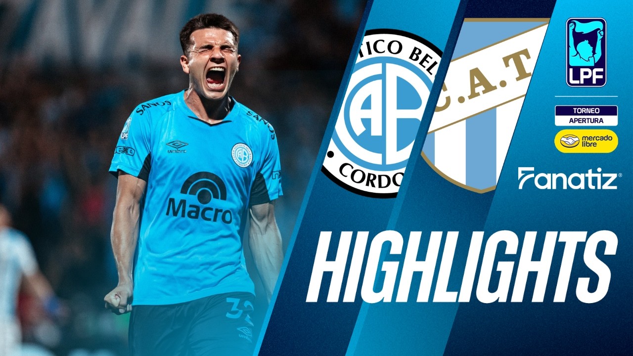 Belgrano 3 vs. 1 Atletico Tucuman - Game Highlights | #TorneoApertura2026