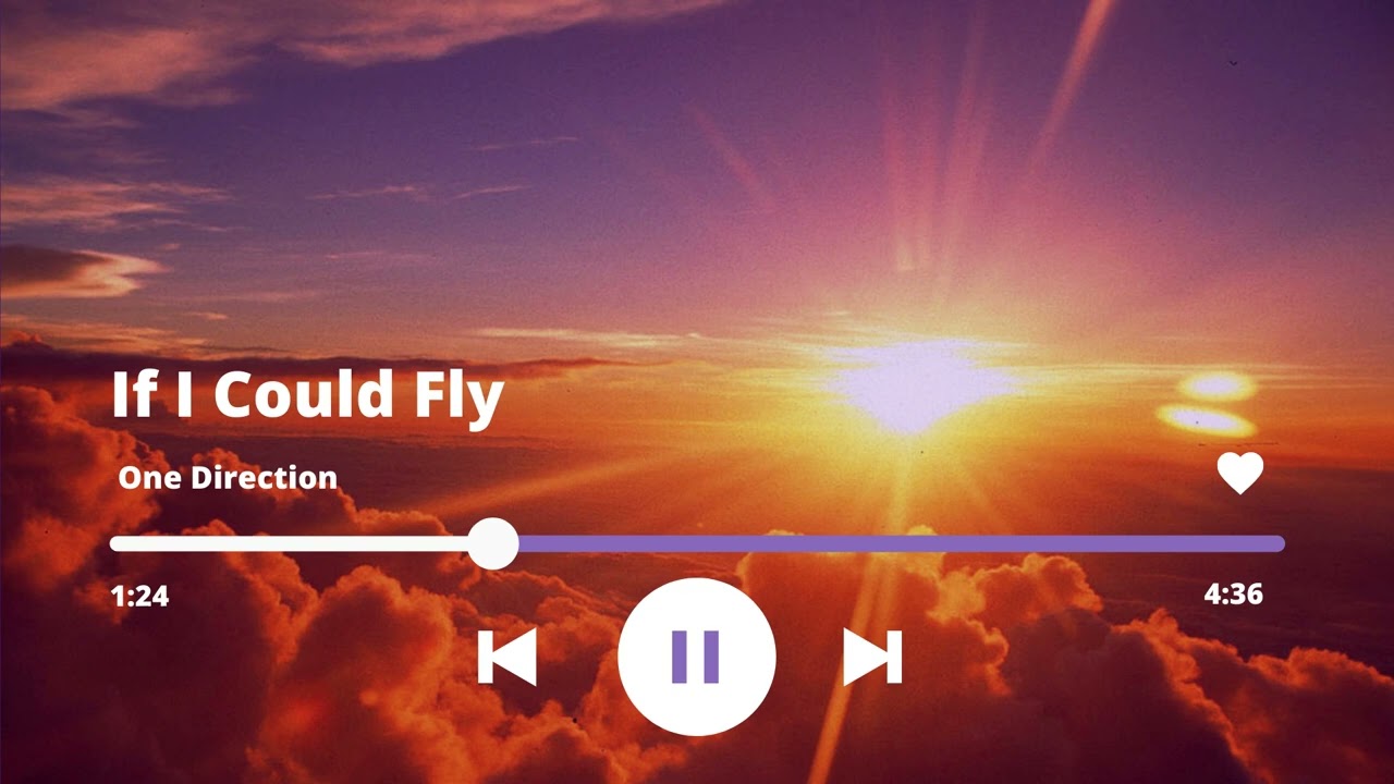 If I Could Fly - 1D (slowed+reverb)