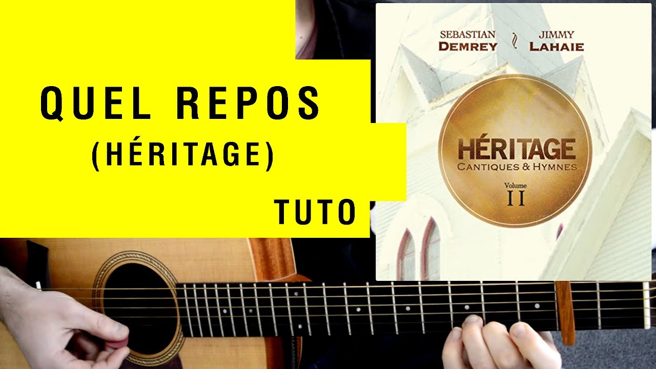 QUEL REPOS (HÉRITAGE) - avec Mymy et Mathy-B ! | Tuto guitare