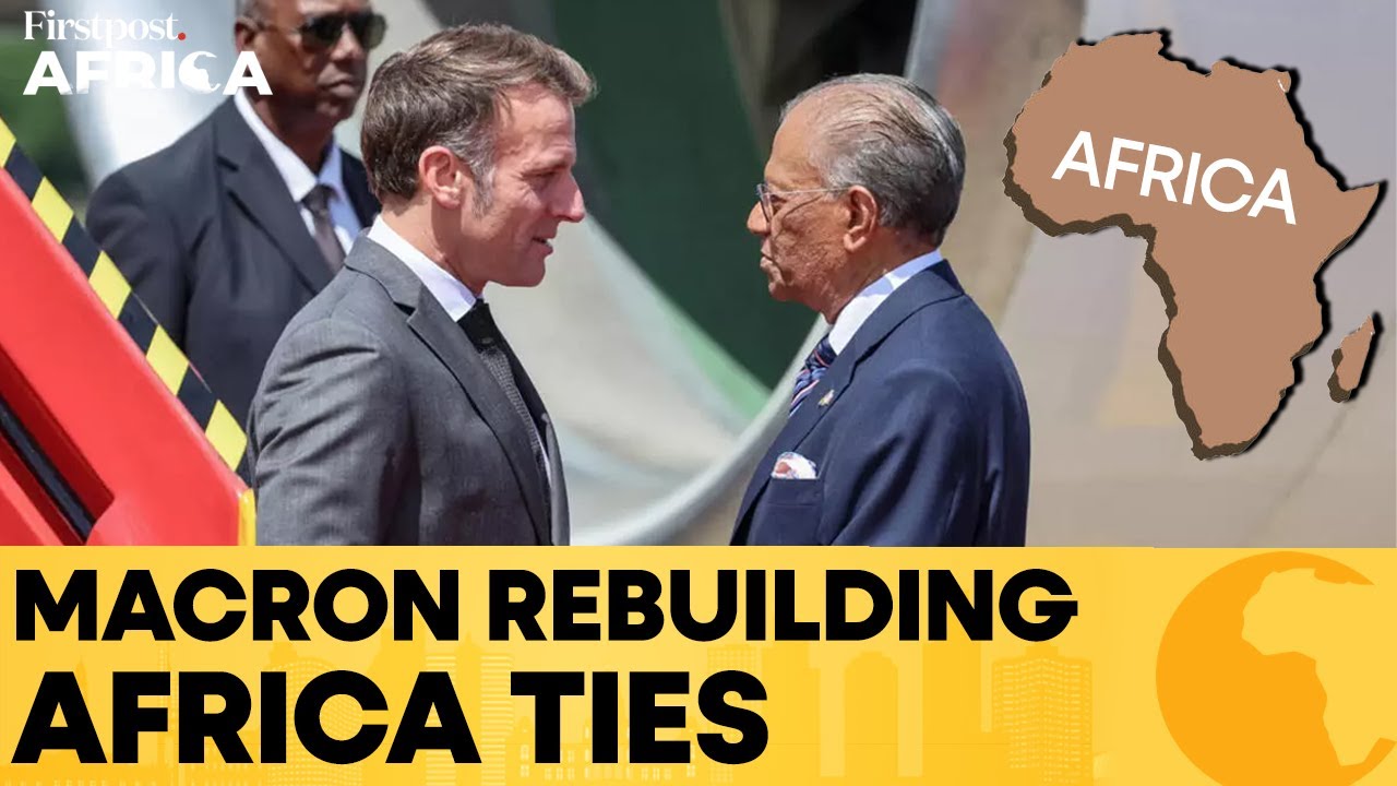 Эммануэль Макрон начал визит в Африку для восстановления связей | Firstpost Africa