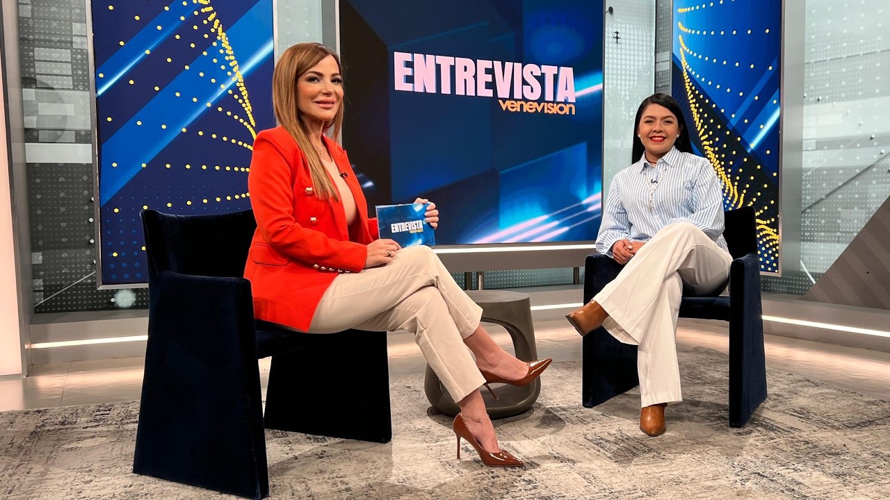 María Oropeza tras su excarcelación: 