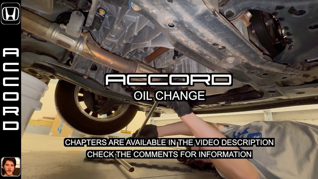 Oil Change | Honda Accord ( 2013 - 2017 | 9th Generation )