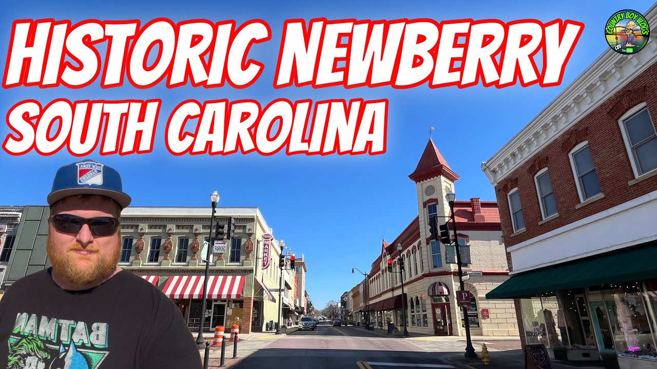 Exploring Historic South Carolina Towns - Newberry South Carolina - Old Neon Signs