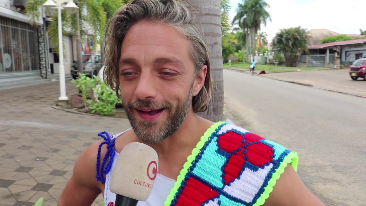 Tommie Christaan in Surinaamse video clip van Damaru