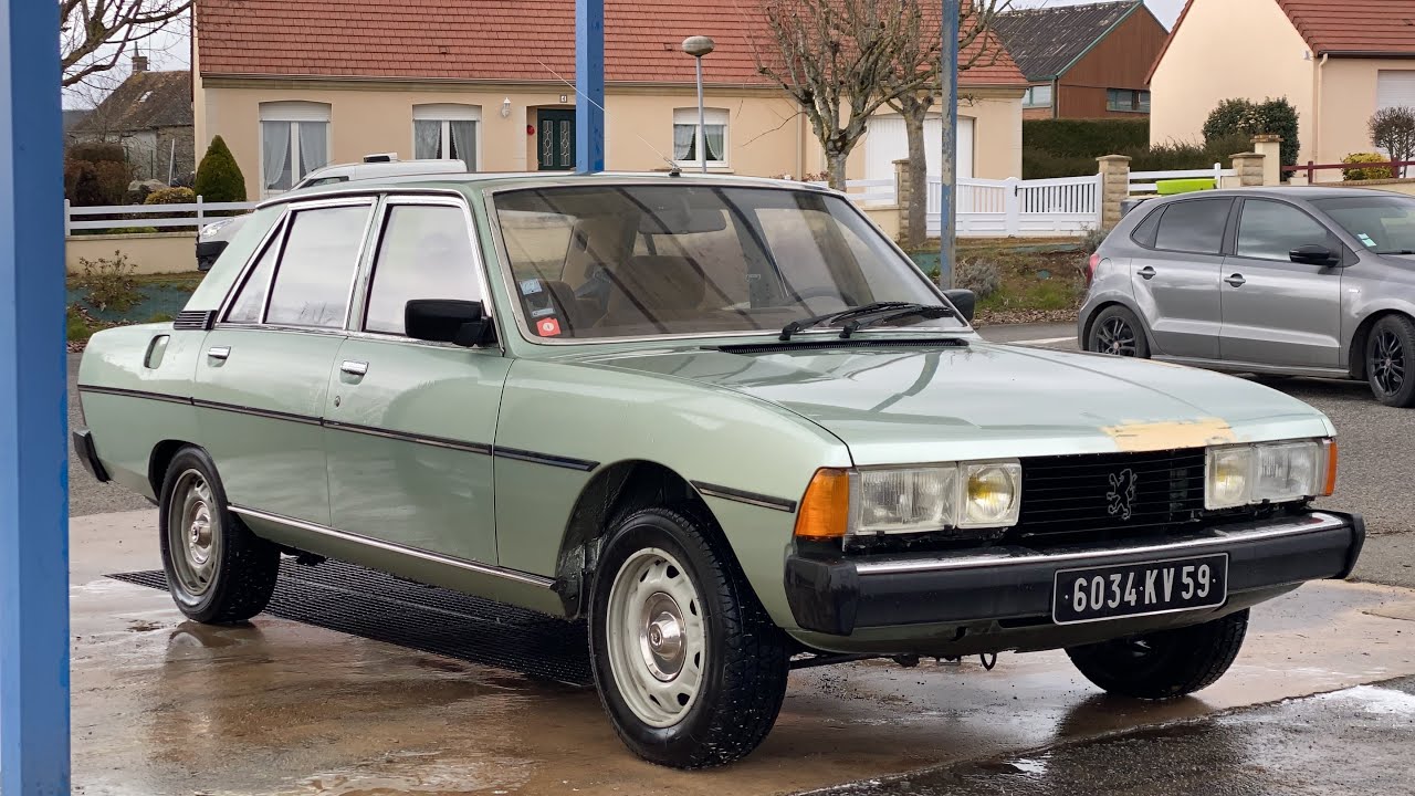 Premier lavage en 10 ans ! Peugeot 604 V6 Ti PRV