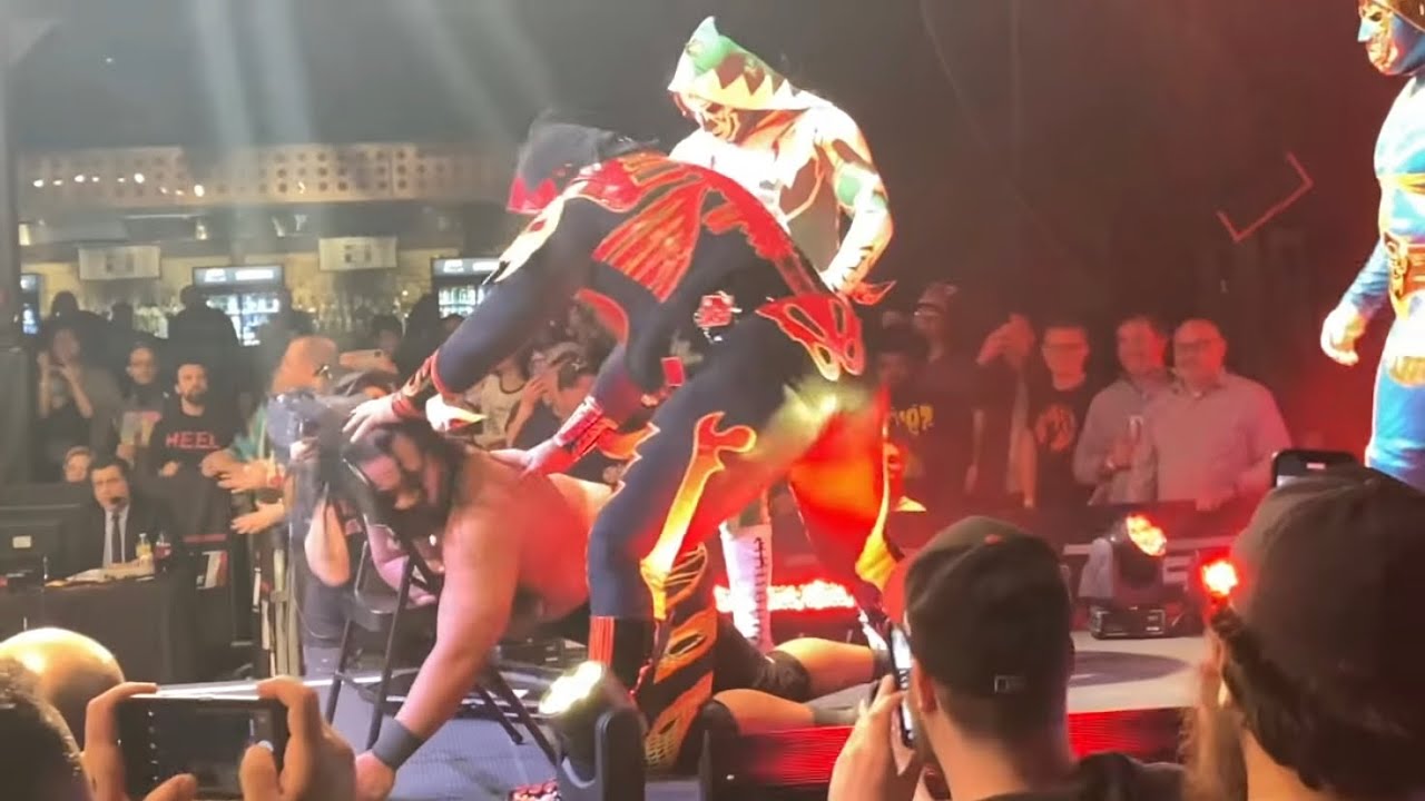 Los parks hurts fatu and hammerstone full fight video MLW Dallas TX 2022