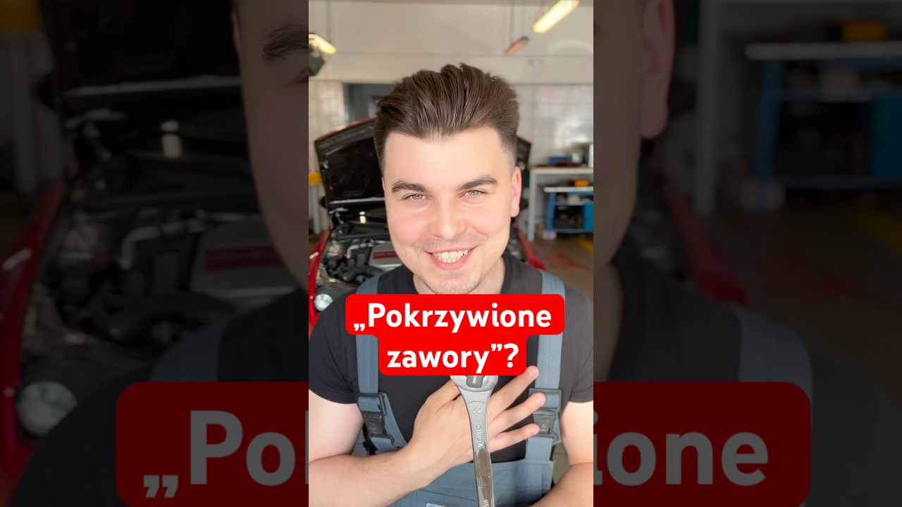 &bdquo;Pokrzywione zawory&rdquo;?! Co to znaczy? #samoch&oacute;d #motoryzacja #silnik #mechanik #warsztat #garage
