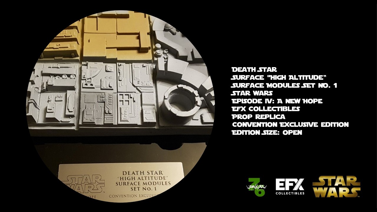 [eFX Collectibles] Star Wars Death Star Surface High Altitude Surface Modules Set No. I A New Hope