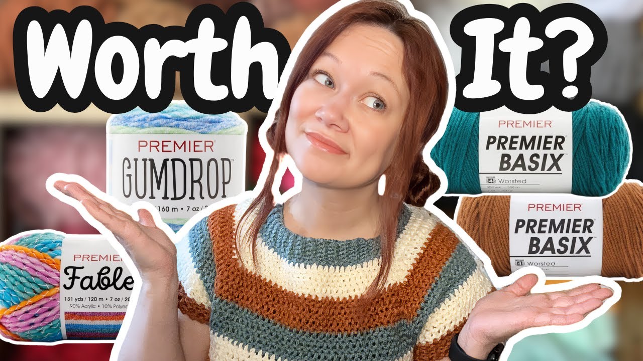 I Tried These Premier Yarns So You Don't Have To (but should you?)