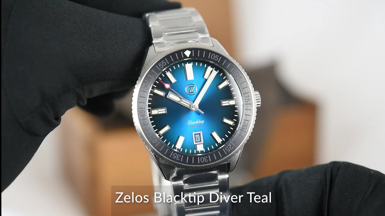 Zelos Blacktip Diver Teal