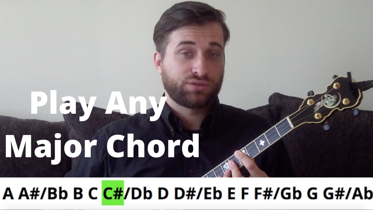 Play Any Major Chord on Tenor Banjo