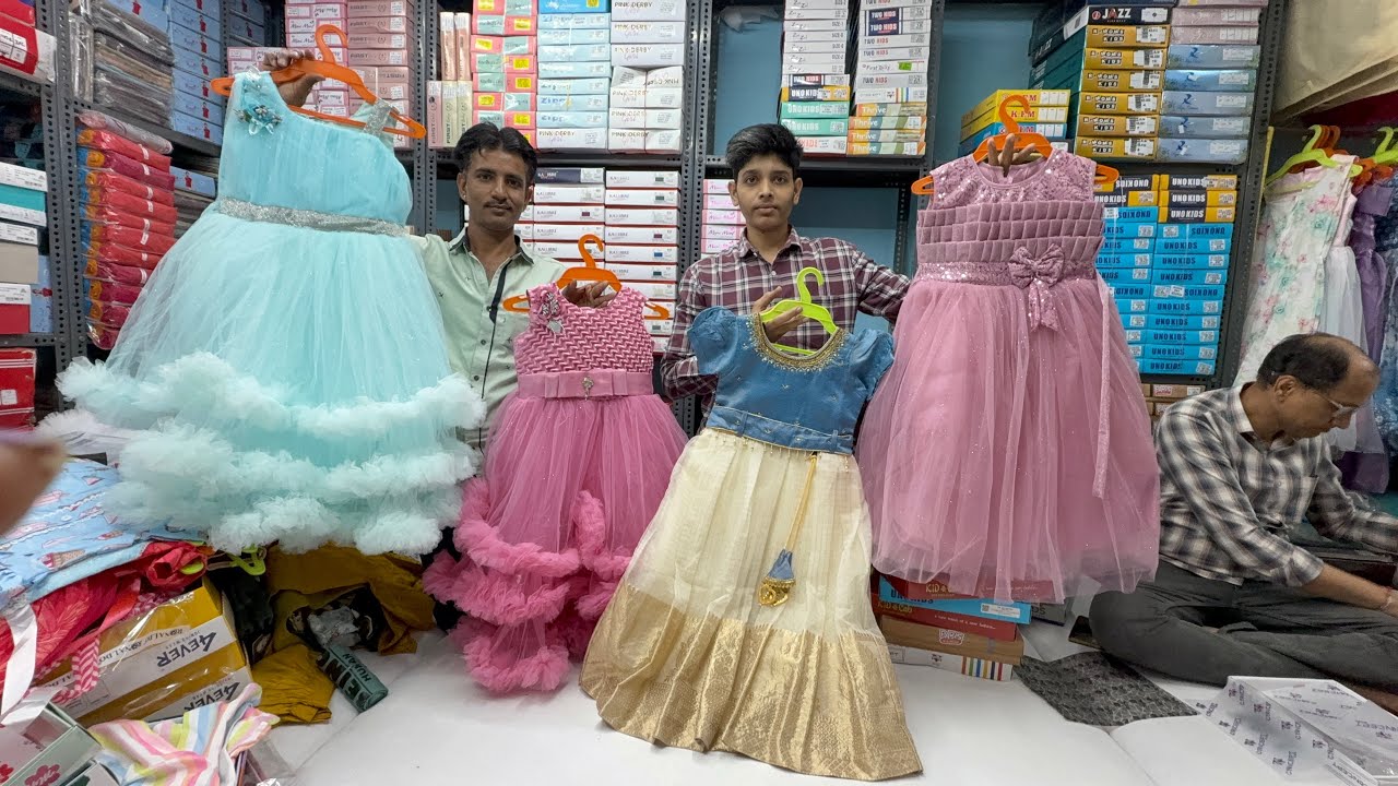 Chickpet Bangalore wholesale Festival Special Kids Wear Collections Single piece courier available 