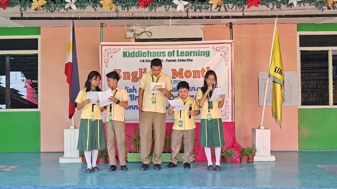 English Month 2026 - Newscasting (Grade 7) 