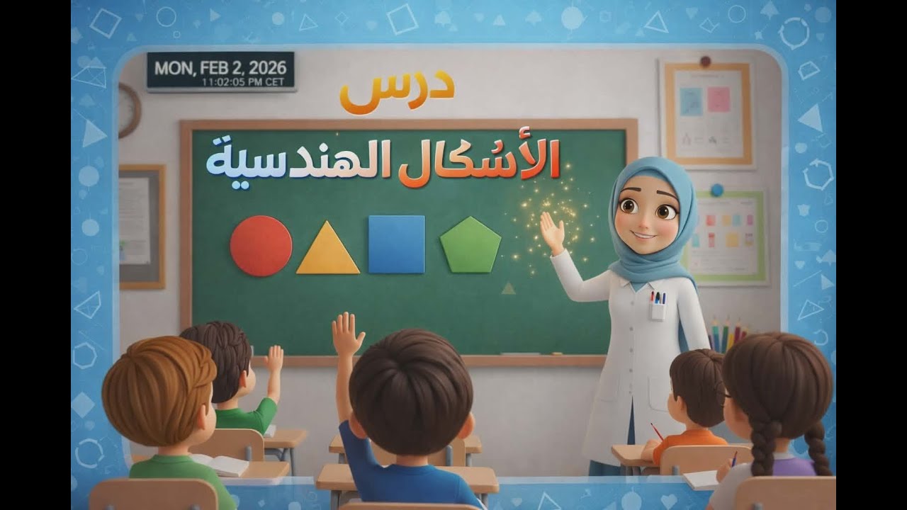 الأشكال الهندسية 🔺🟢| تعلّم ولعب