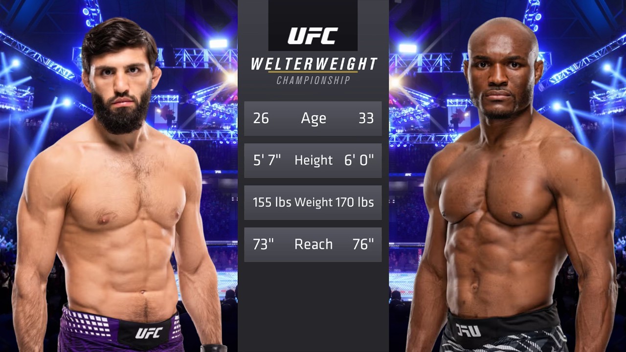 Arman Tsarukyan vs Kamaru Usman Full Fight - UFC 4 Fight Of The Night