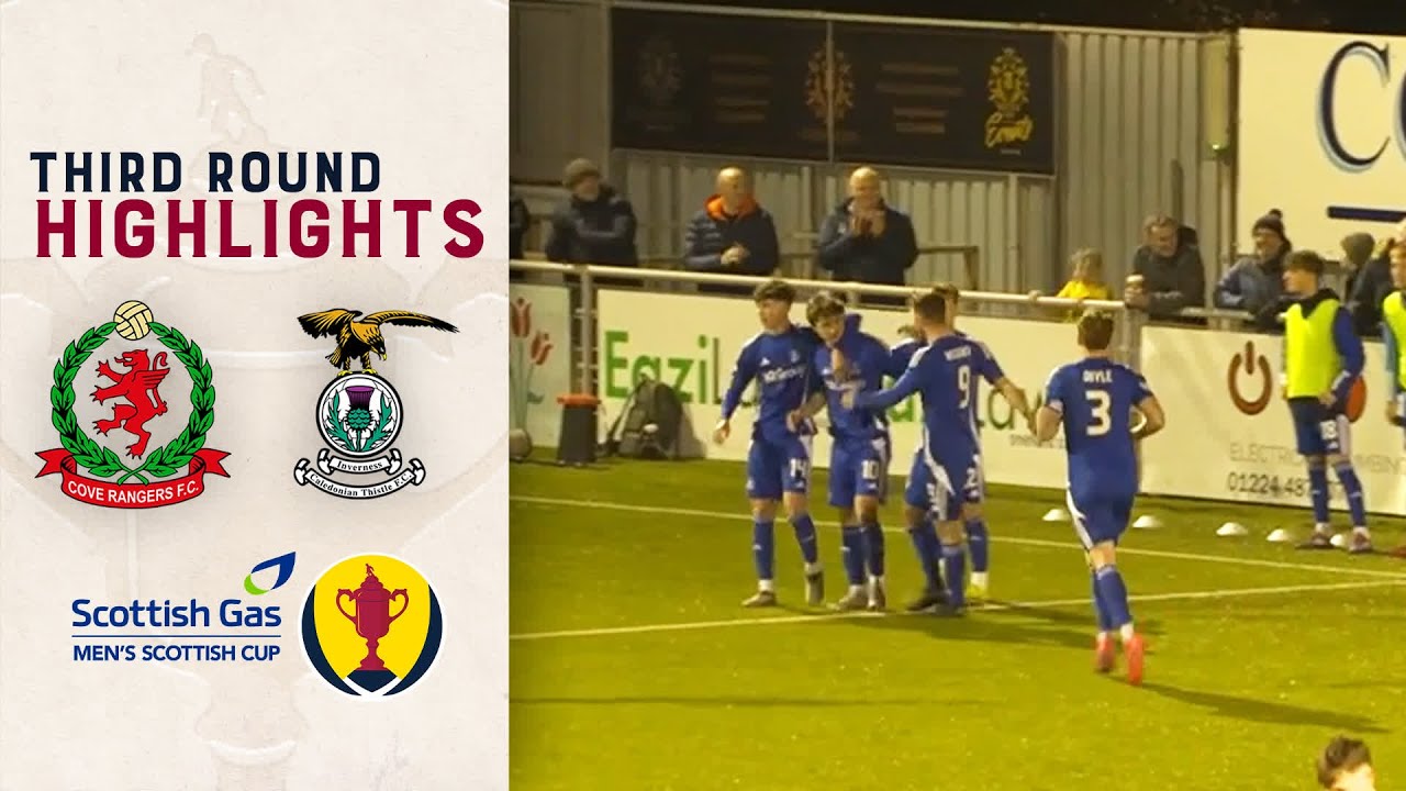Cove Rangers 2-0 Inverness Caledonian Thistle | Third Round | Scottish Gas Men's Scottish Cup