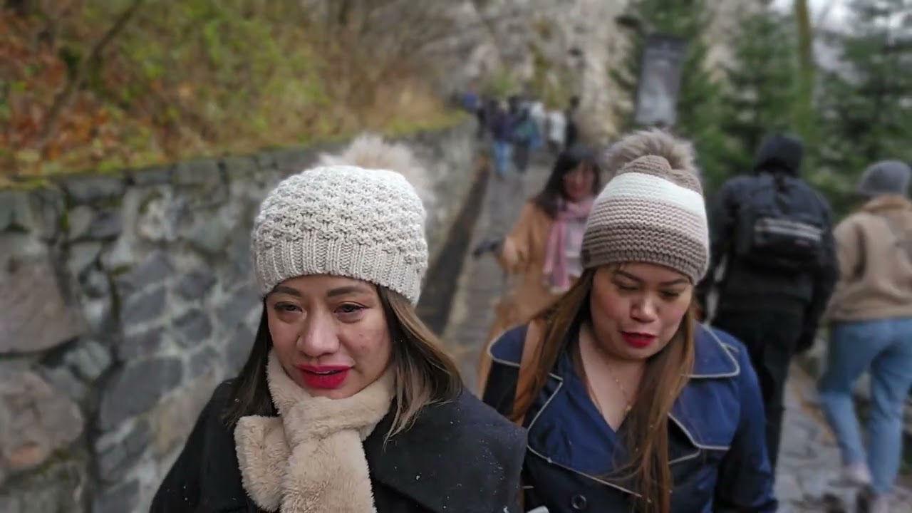 Winter @Transalvania,Romania @Dracula castle at the back haha