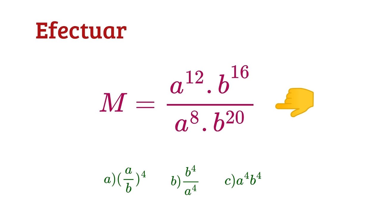 Desafío de exponentes Resuelto 😄📐
