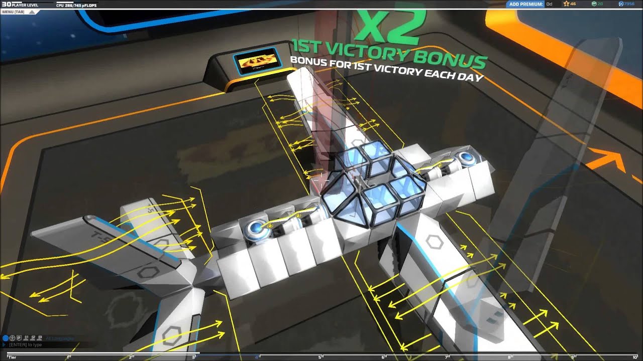 Robocraft: Tier 5 Plasma Plane