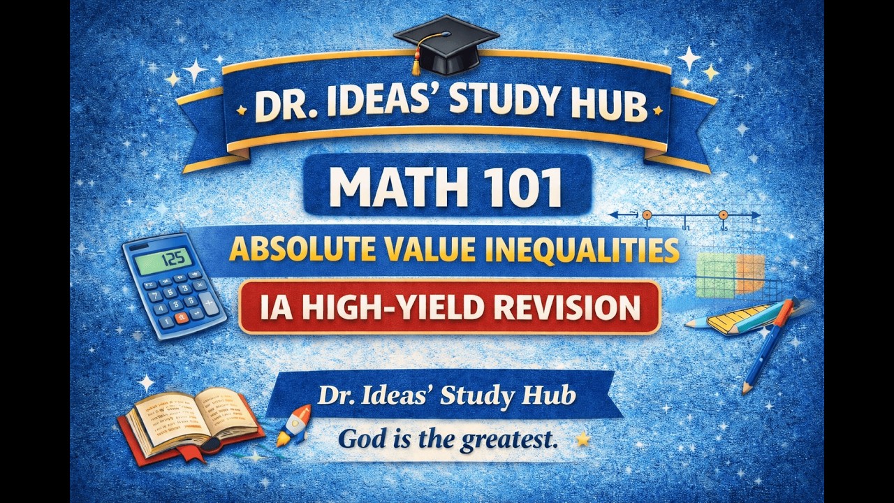 ABSOLUTE VALUE INEQUALITIES