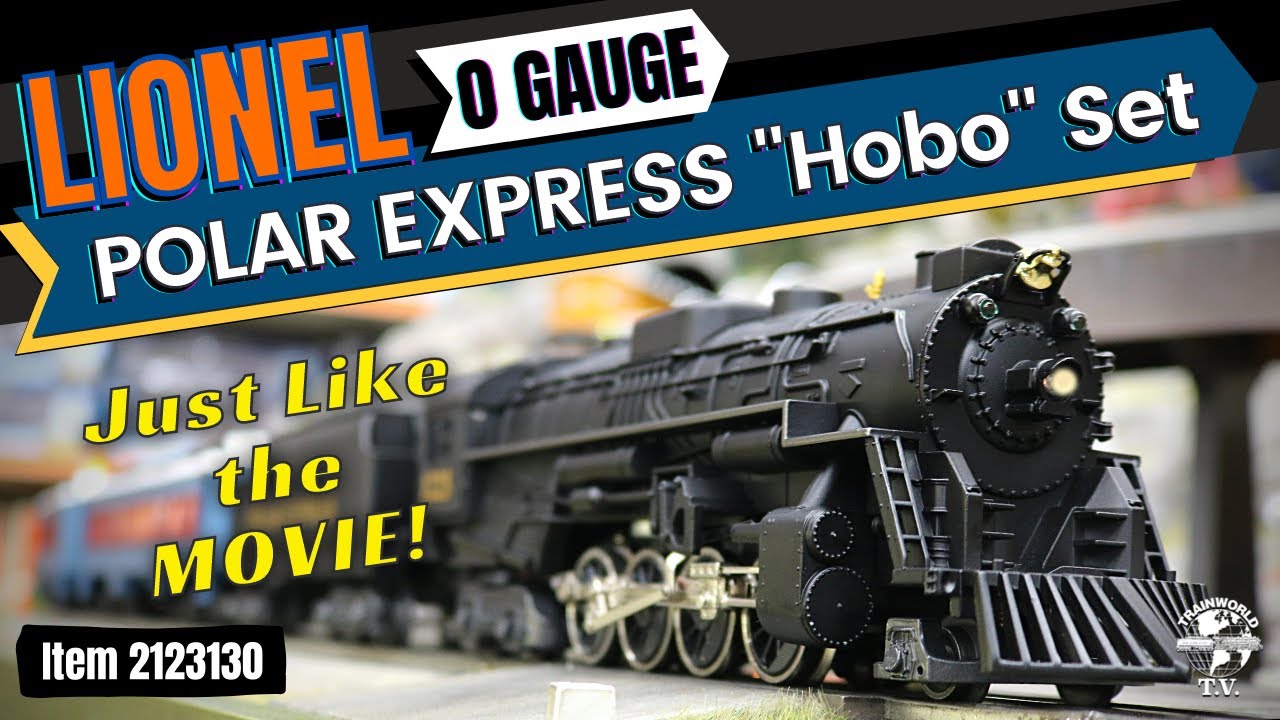 LIONEL #2123130 THE POLAR EXPRESS&trade; LIONCHIEF SET WITH BLUETOOTH 5.0