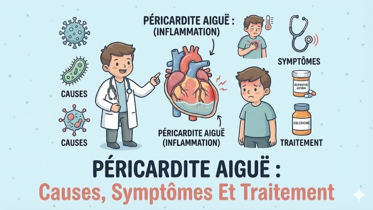 Péricardite Aiguë : Causes, Symptômes Et Traitement