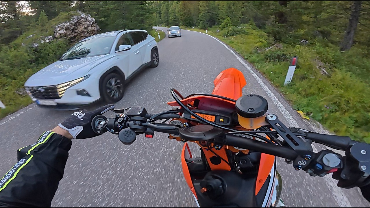 KTM 150 EXC | RAW 2-Takt SOUND | Dolomiten Ride 🇮🇹