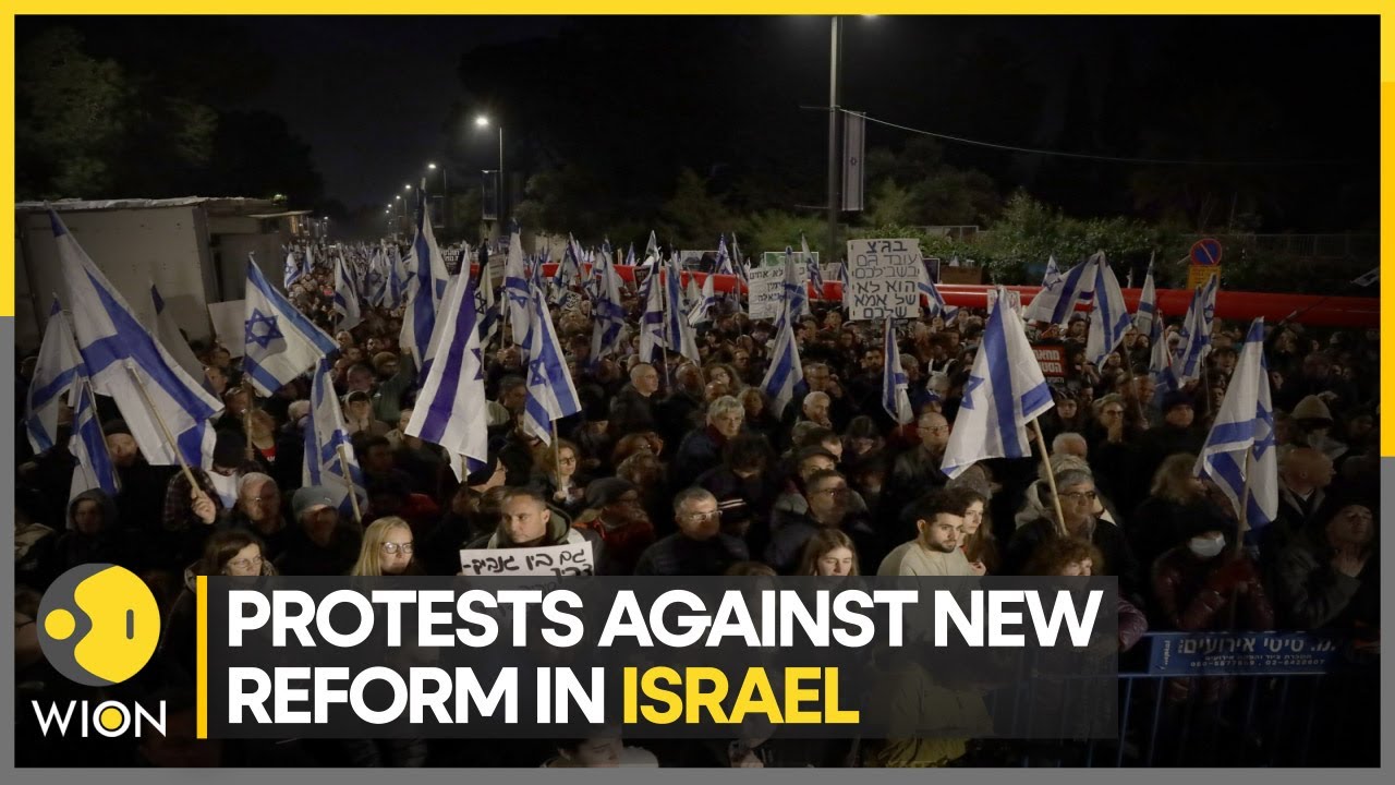 Israel: Clashes erupt during protests against judicial reforms, protesters clash with police