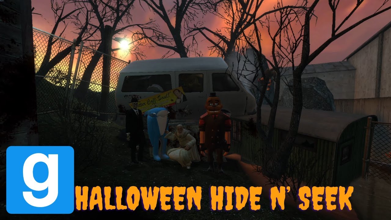 Spooky Hide n' Seek and Wizard Battles..? | Garry's Mod Hide n' Seek