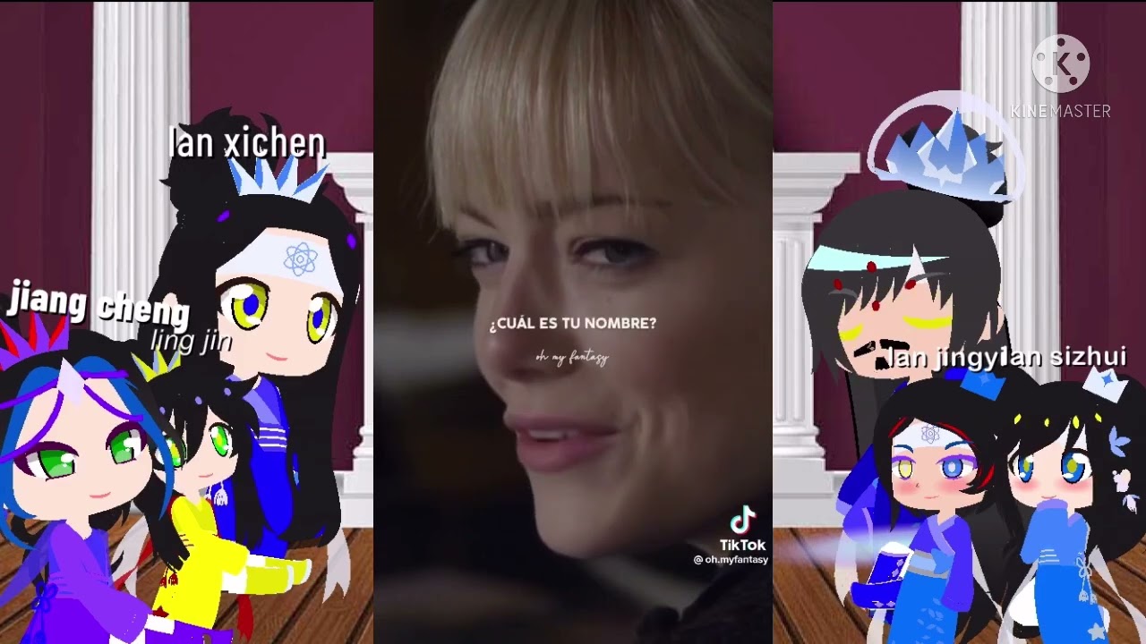 Mdzs reacciona a lang wanji es Andrew y wei wuxian es gwen de el hombre ara&ntilde;a