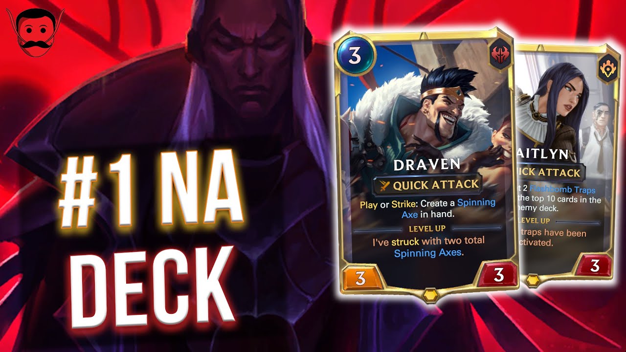 Fake Draven Caitlyn - The Rank 1 NA Deck  |  Guide & Masters Gameplay  |  Legends Of Runeterra