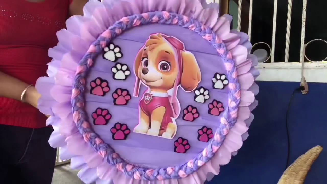 Piñatas paw patrol 😍👌🏼
