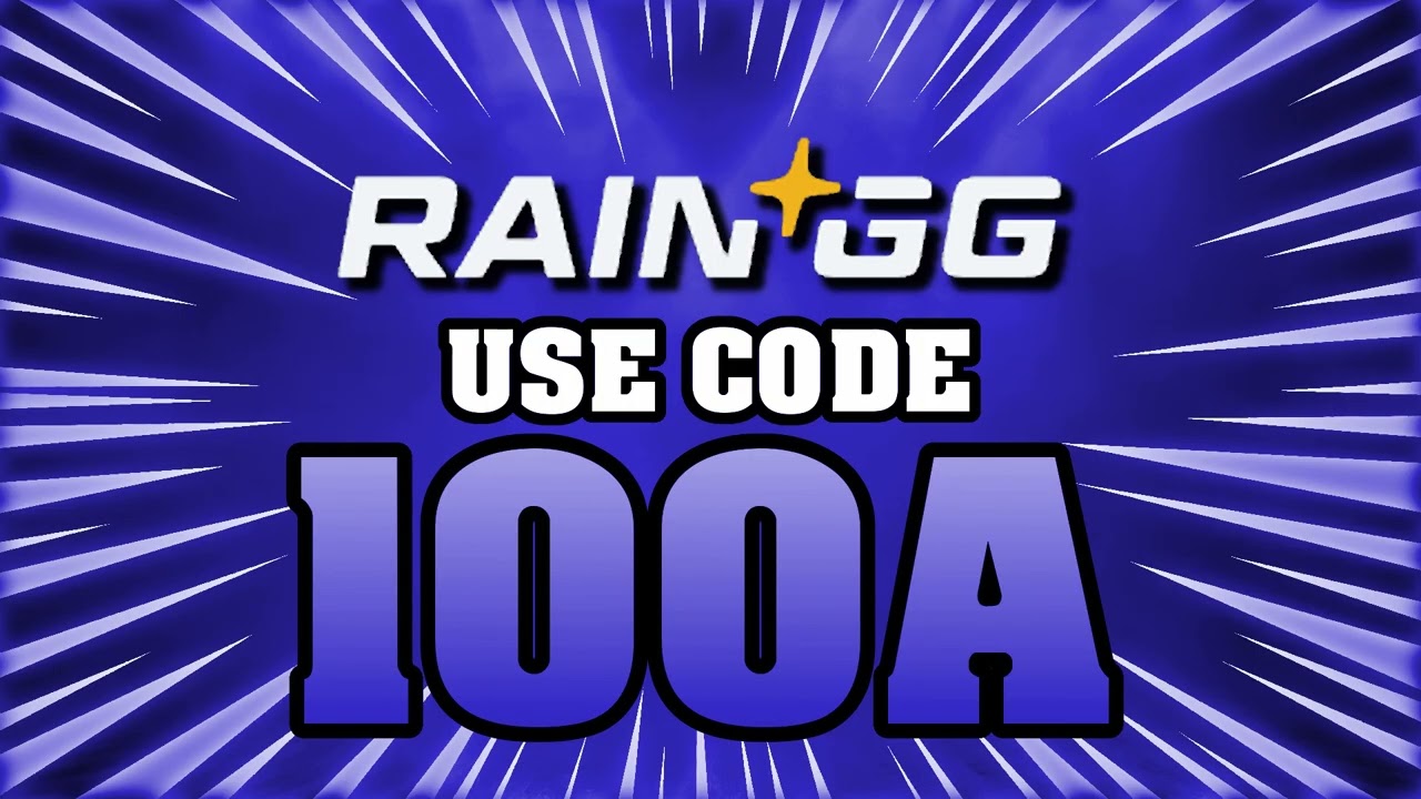 Rain.GG Promo Code - 100A - New Rain GG Free Case Code