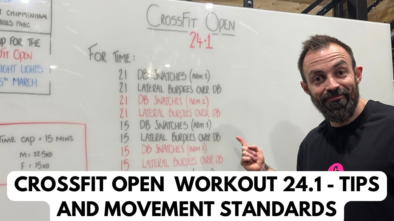 CrossFit Open 24.1 - Tips and movement standards