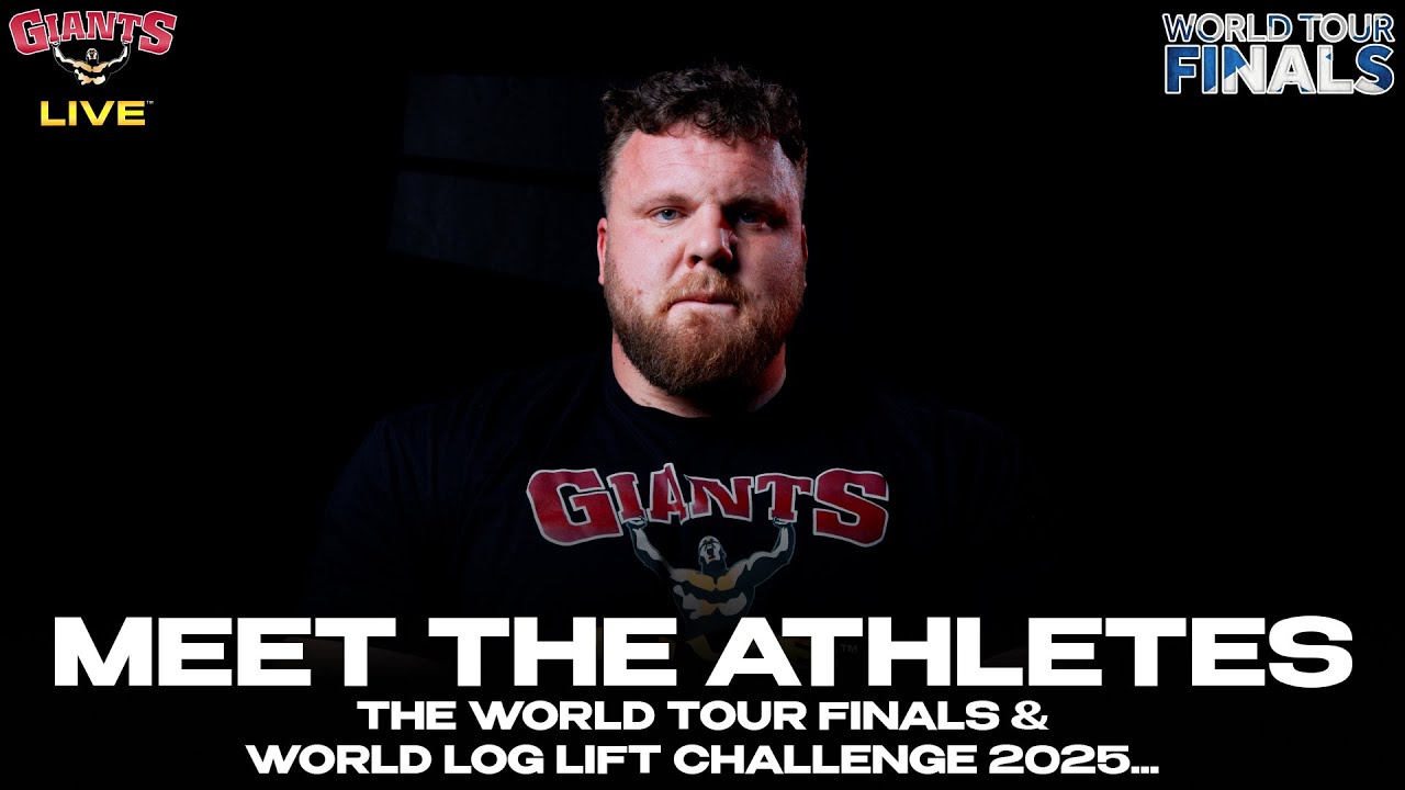 Meet The Athletes - The World Tour Finals & World Log Lift Challenge 2025...