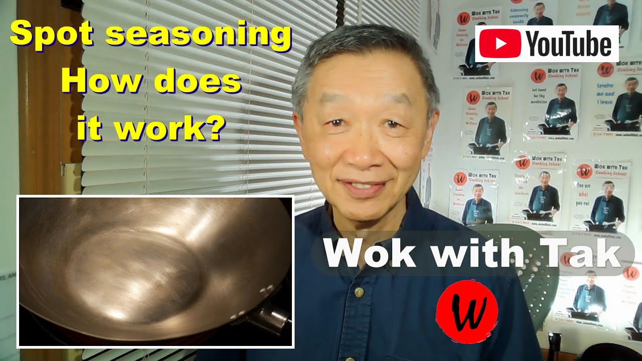 Spot seasoning, how does it wok?  An ancient method with adaptation to modern kitchens