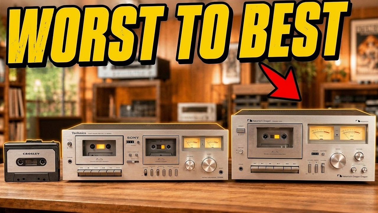 9 брендов Hi-Fi кассетных дек: рейтинг от худшего к лучшему