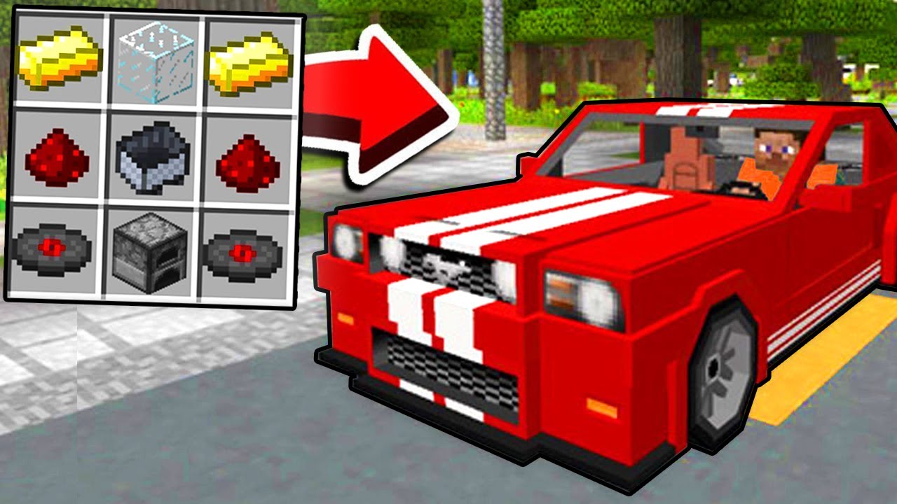 COME FARE UNA MACCHINA FUNZIONANTE SU MINECRAFT