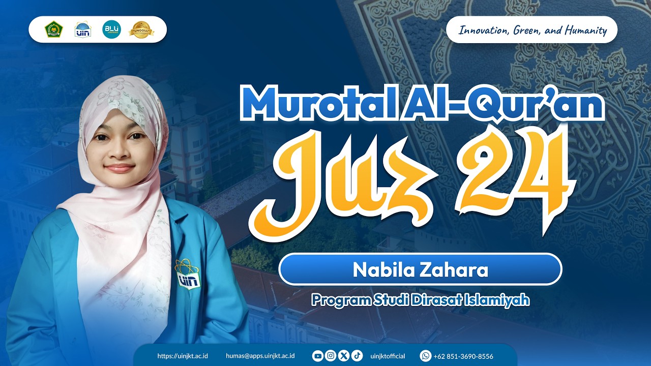 Murottal Al-Qur’an Juz 24 Full | One Day One Juz | Nabila Zahara