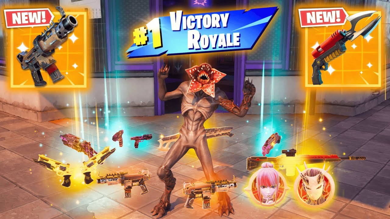 ALL EXOTIC AND MYTHIC GUNS IN FORTNITE (NEW! Chapter 6 Season 3)